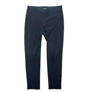Eileen Fisher‎ Pants Women XS Black Stretch Crepe Pull On Minimalist Capsule